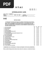 idare inventario de ansiedad rasgo estado